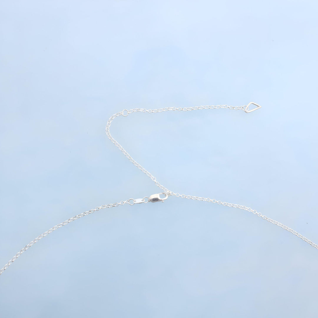 Adjustable Silver Necklace - Carmel