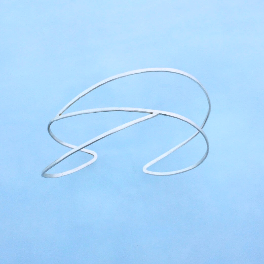 Modern Silver Cuff - Davenport