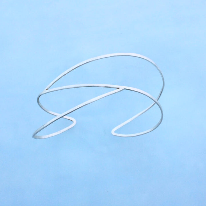 Modern Silver Cuff - Davenport