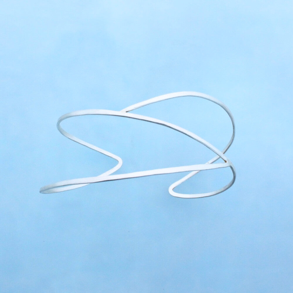 Modern Silver Cuff - Davenport