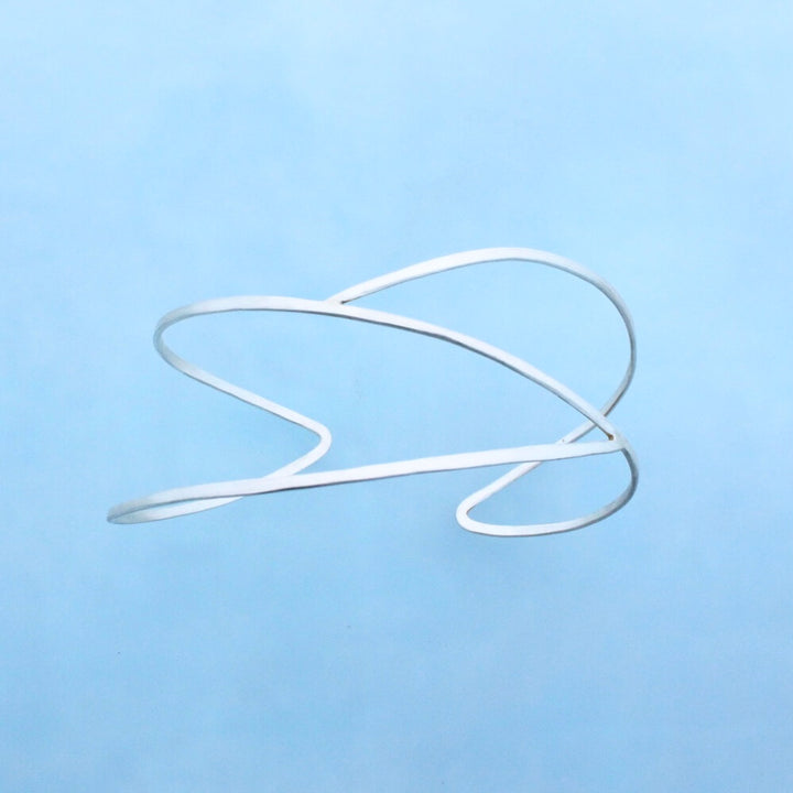 Modern Silver Cuff - Davenport
