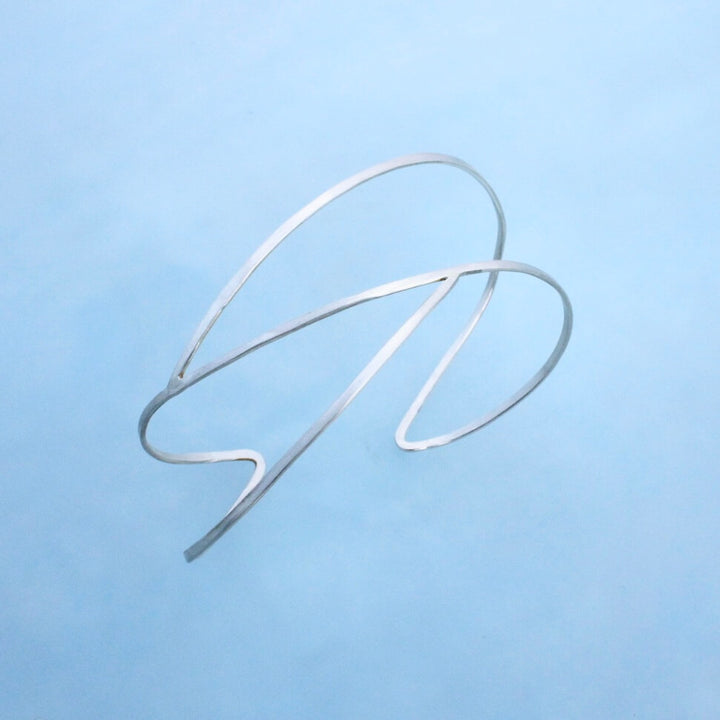 Modern Silver Cuff - Davenport